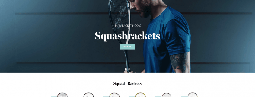 squashen, rackets en kleding